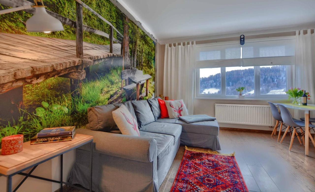 Apartament Zielona Mila Apartment Ustrzyki Dolne Bagian luar foto